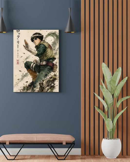 ROCK LEE & NARUTO POSTER 01 - image 2