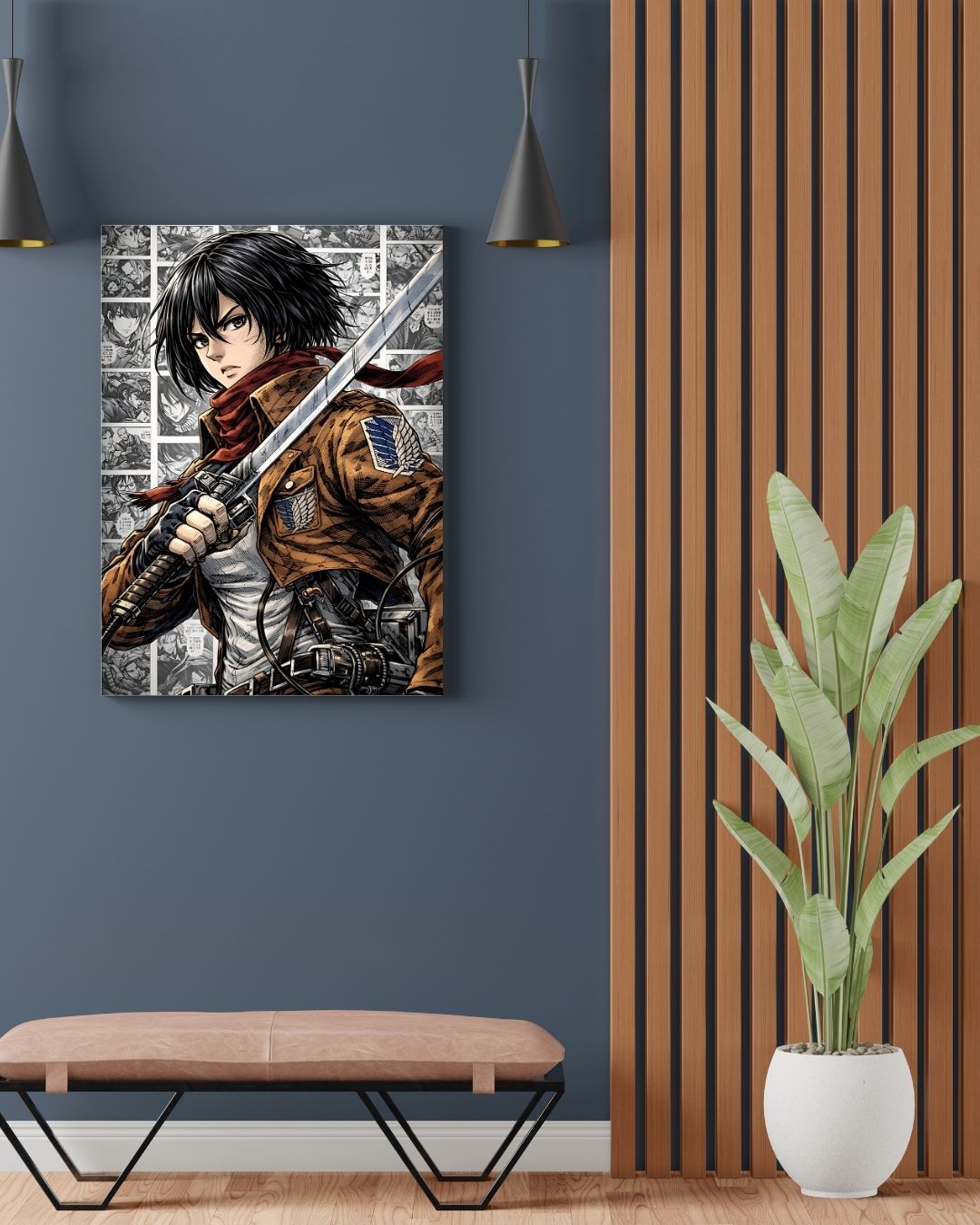 ATTACK ON TITAN MIKASA POSTER 34