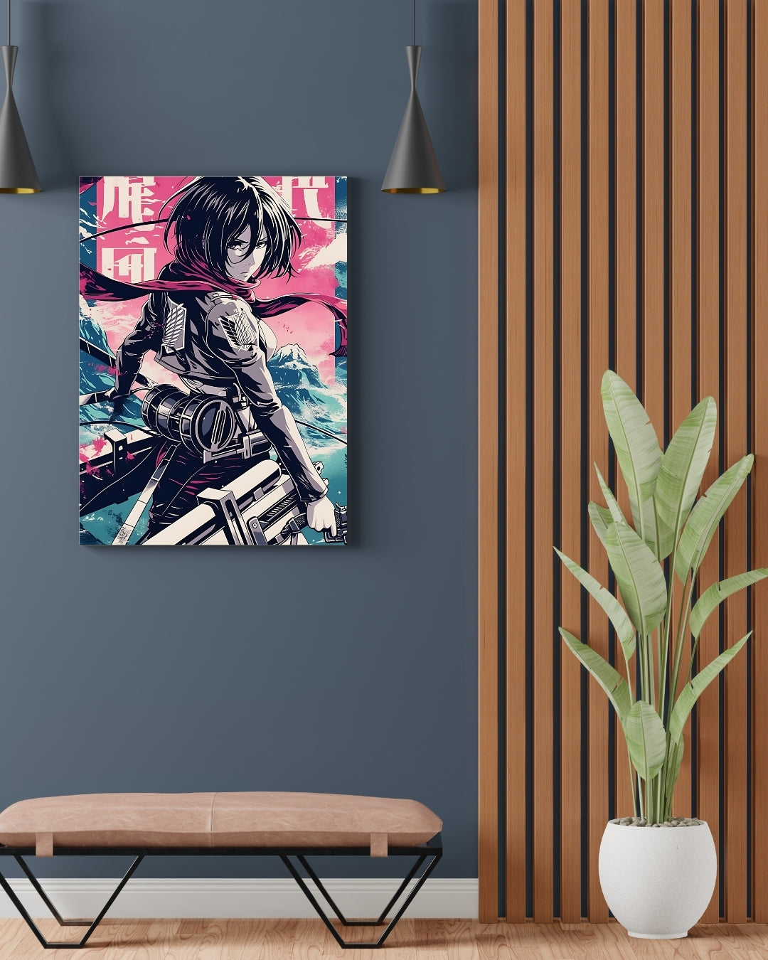 ATTACK ON TITAN MIKASA POSTER 05