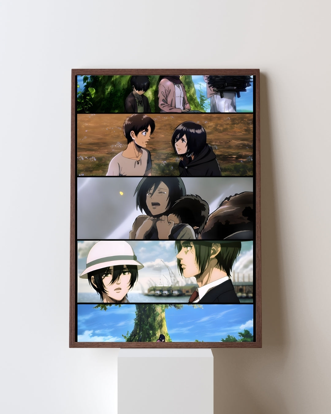 EREN MIKASA POSTER 10