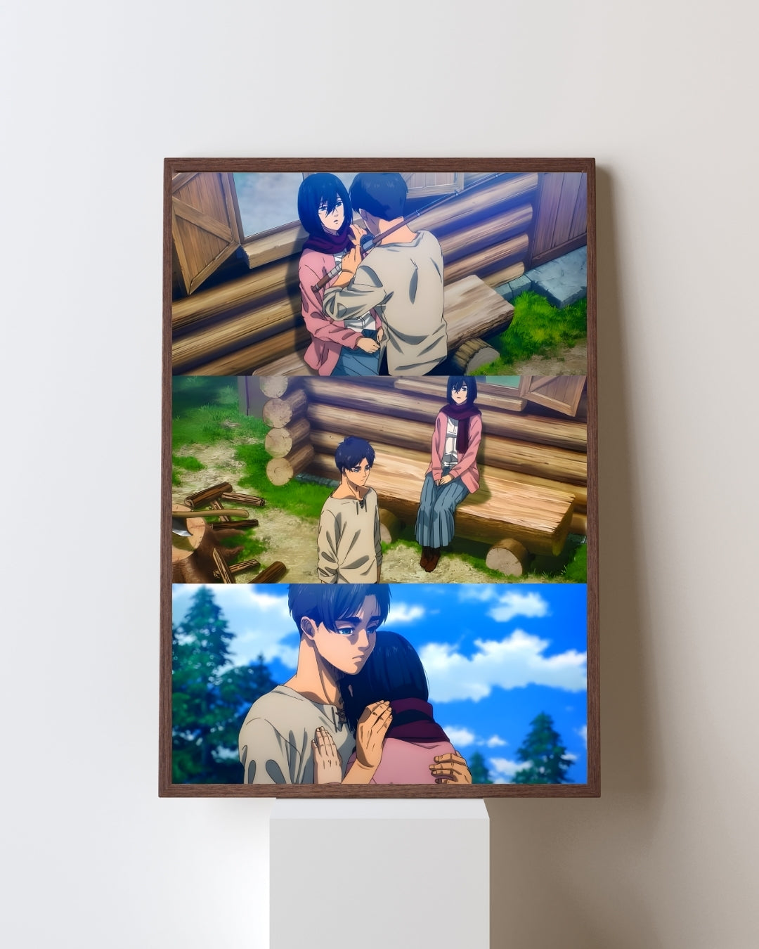 EREN MIKASA POSTER 4