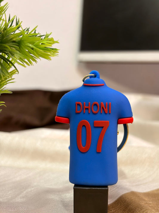 MS Dhoni "07" Jersey Keychain