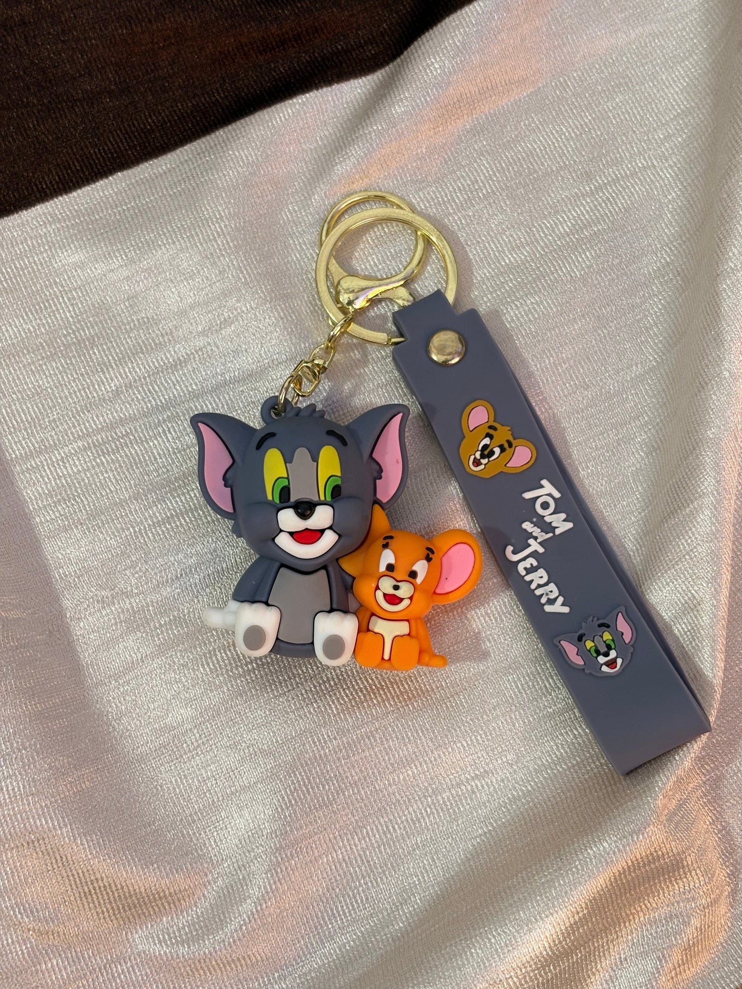 Tom & Jerry 3D Best Friends Keychain