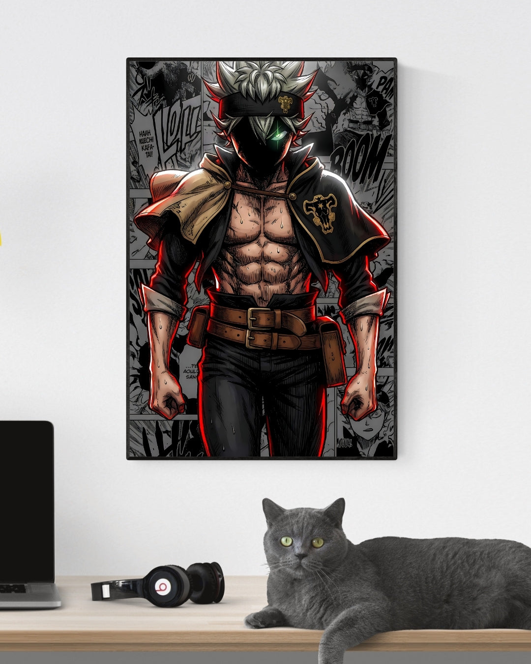 BLACK CLOVER ASTA POSTER 01 - image 3