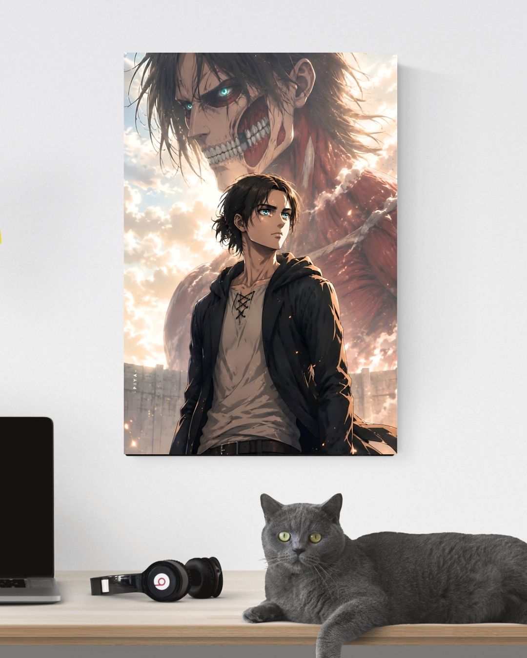 ATTACK ON TITAN EREN YEAGER POSTER 13