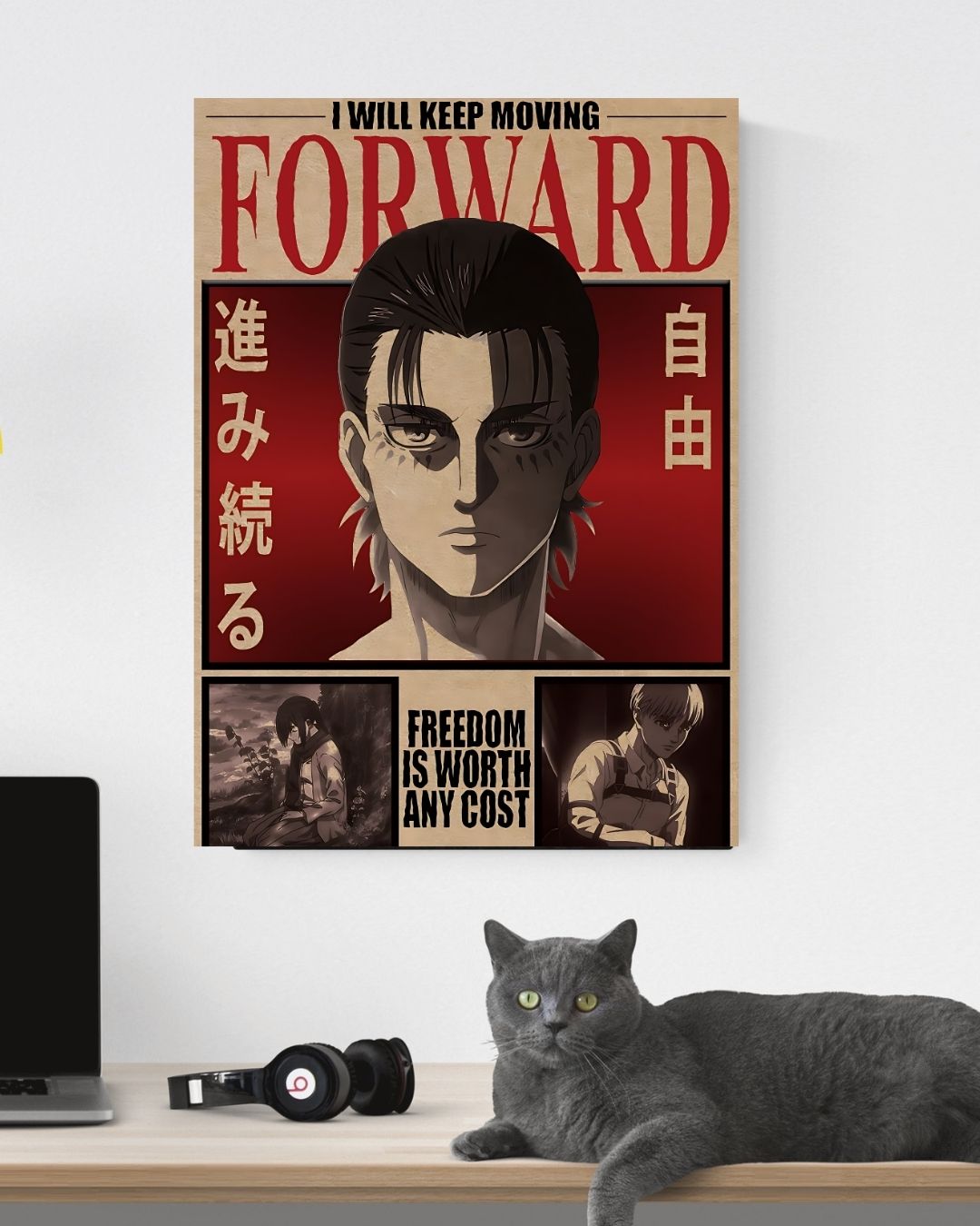 ATTACK ON TITAN EREN YEAGER POSTER 26