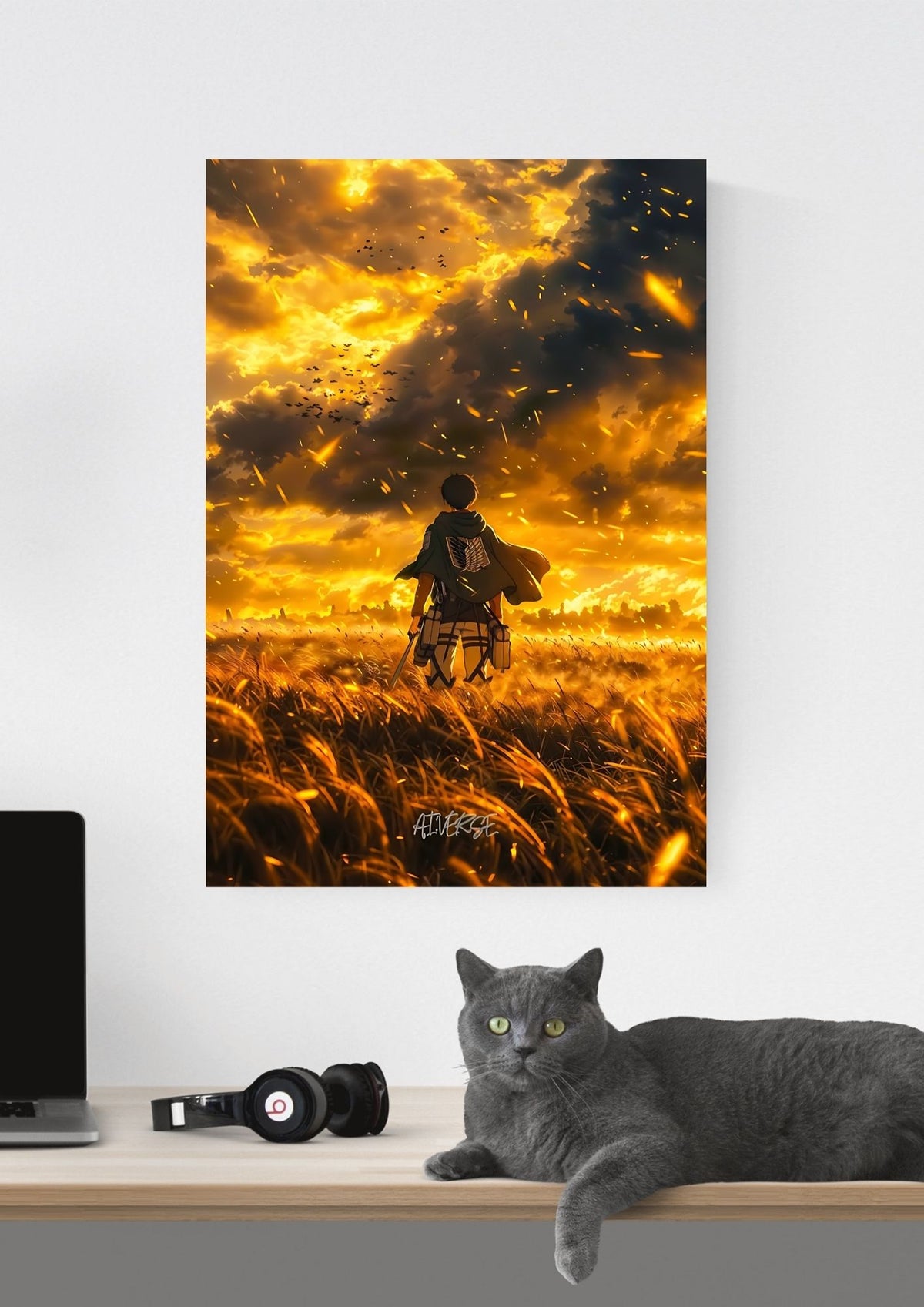 ATTACK ON TITAN EREN YEAGER POSTER 05