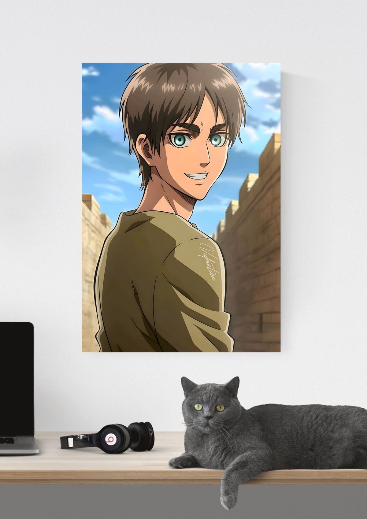 ATTACK ON TITAN EREN YEAGER POSTER 09