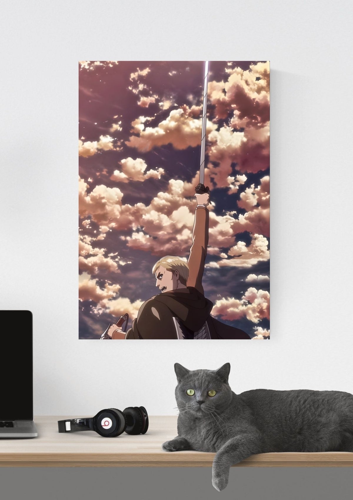 ATTACK ON TITAN ERWIN POSTER 03