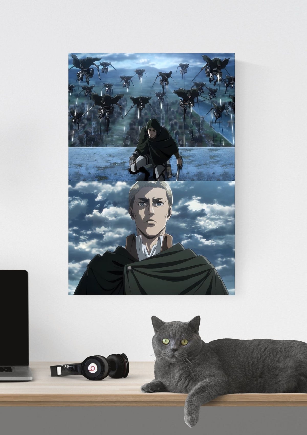 ATTACK ON TITAN ERWIN POSTER 04