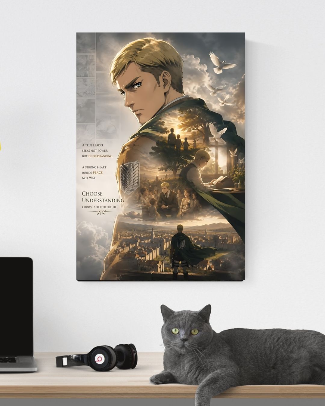 ATTACK ON TITAN ERWIN POSTER 07