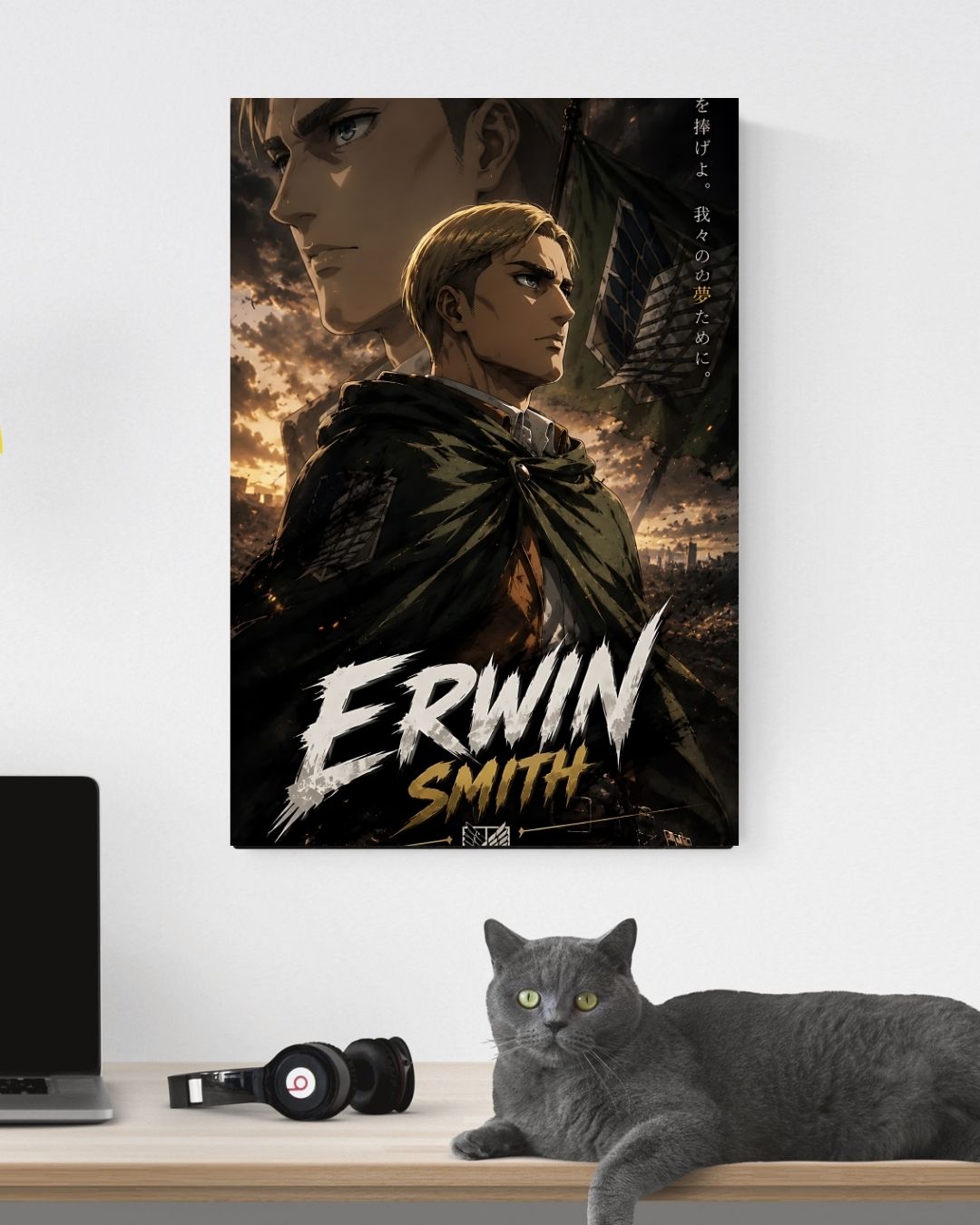 ATTACK ON TITAN ERWIN POSTER 08