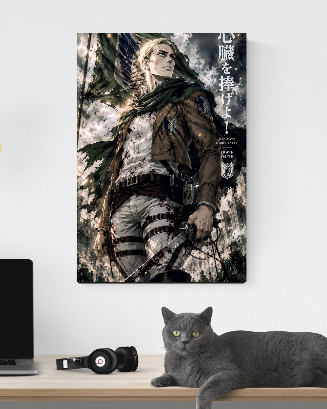 ATTACK ON TITAN ERWIN POSTER 09
