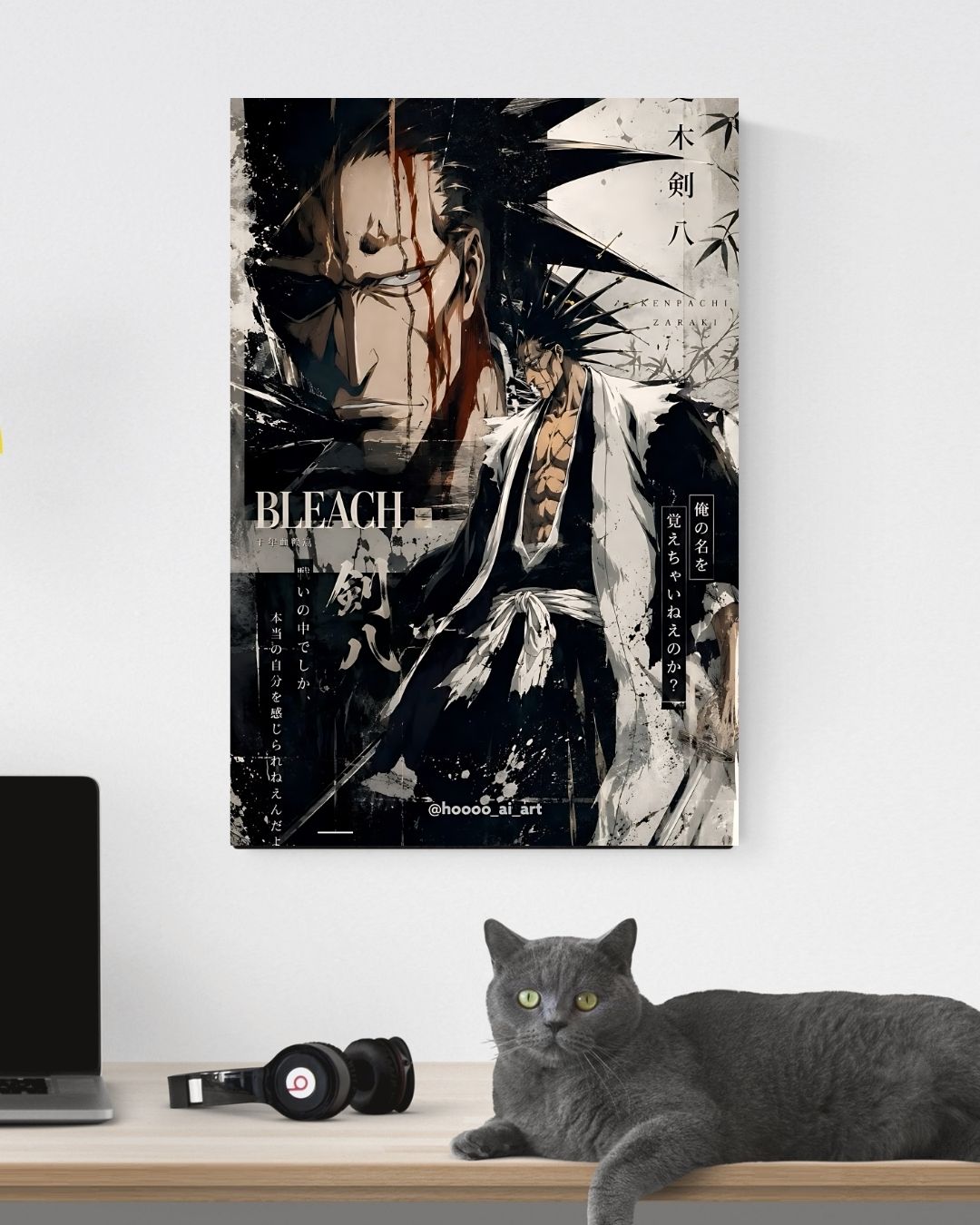 BLEACH KENPACHI POSTER 07 - image 3