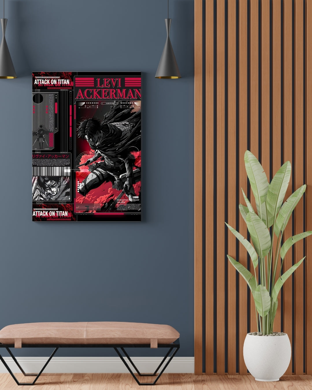 ATTACK ON TITAN LEVI ACKERMAN POSTER 27