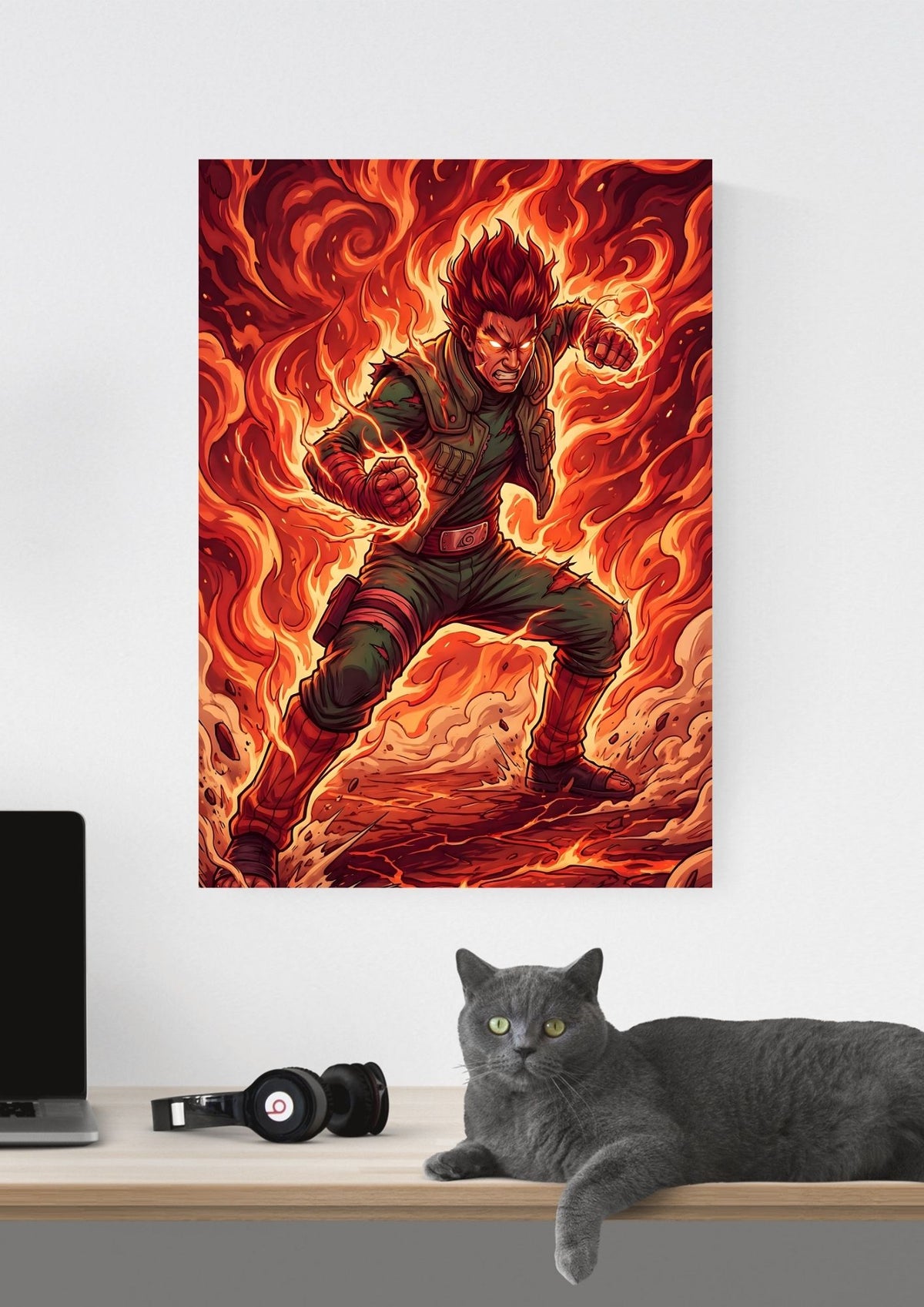 MIGHT GUY POSTER 02 - image 3