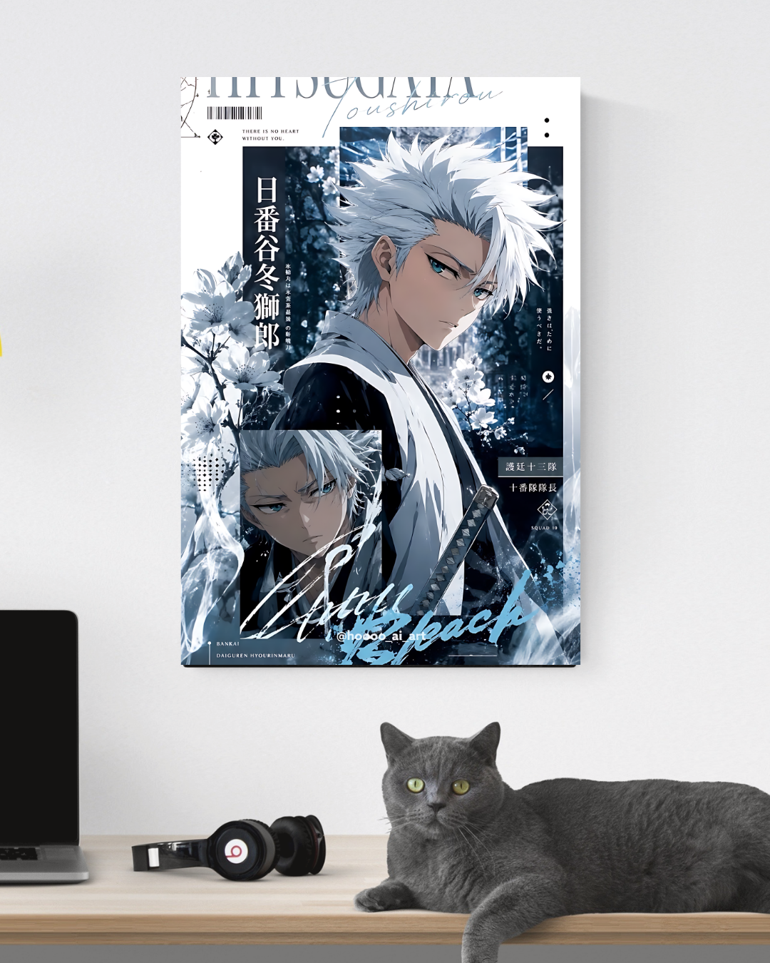 BLEACH TOSHIRO POSTER 02 - image 3