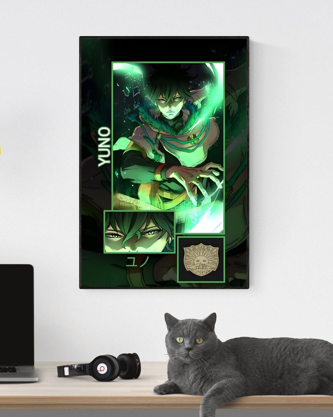 BLACK CLOVER YUNO POSTER 03 - image 3