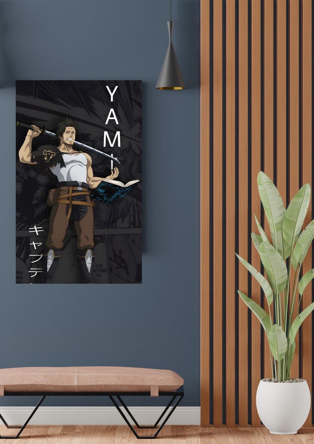 BLACK CLOVER CAPTAIN YAMI POSTER 01 - image 2