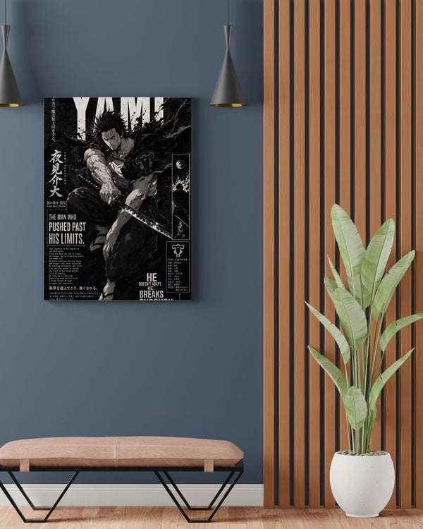BLACK CLOVER CAPTAIN YAMI POSTER 15