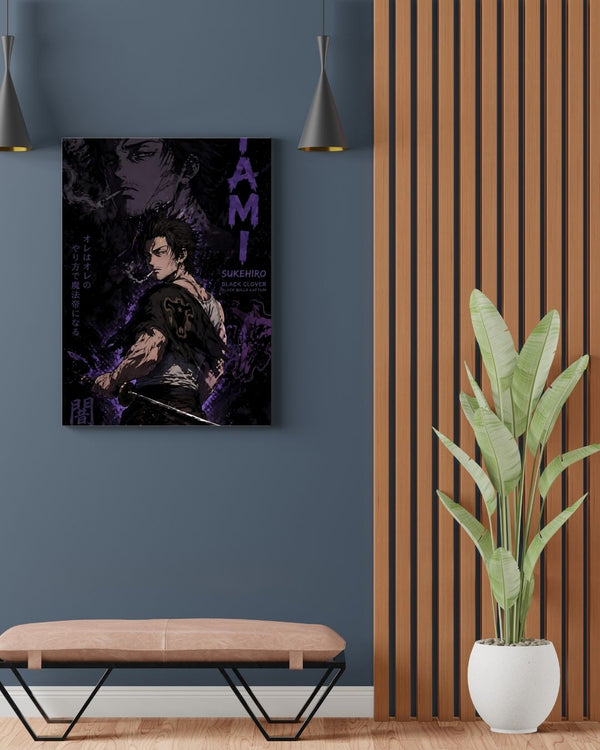 BLACK CLOVER CAPTAIN YAMI POSTER 17