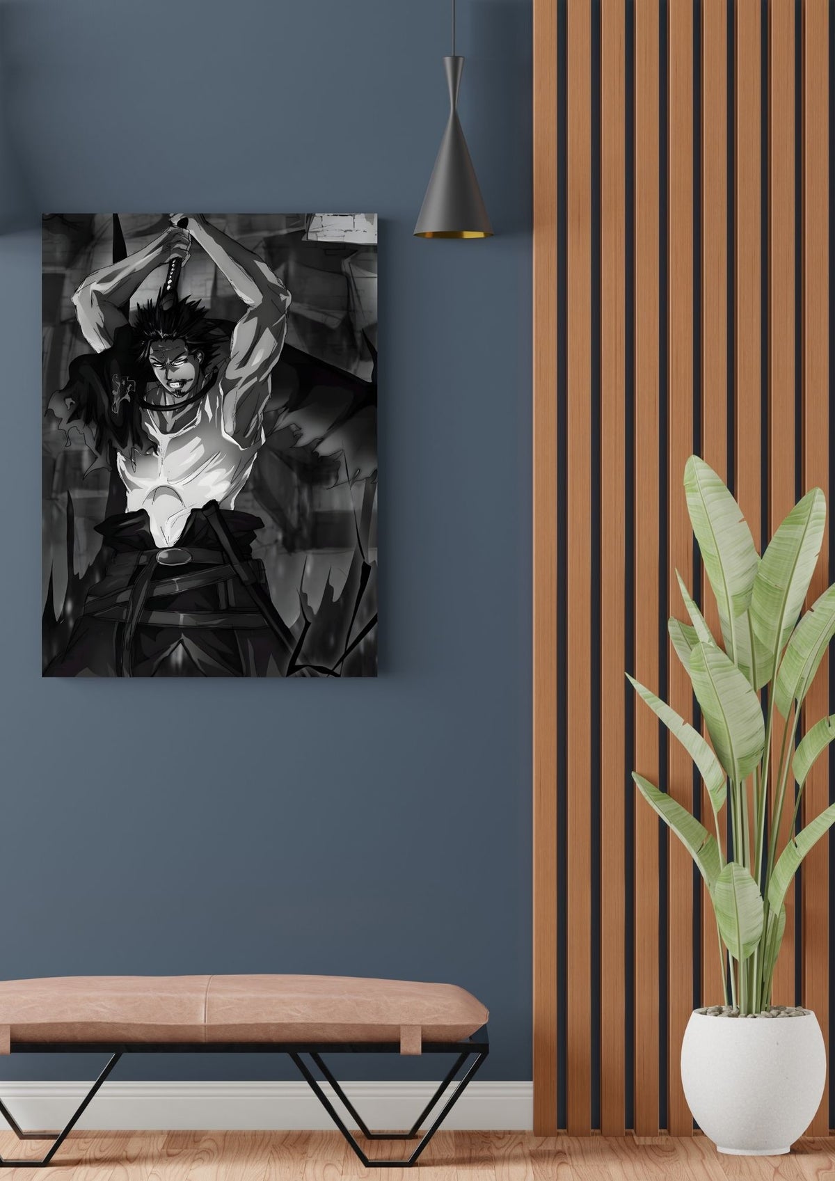 BLACK CLOVER CAPTAIN YAMI POSTER 02 - image 2