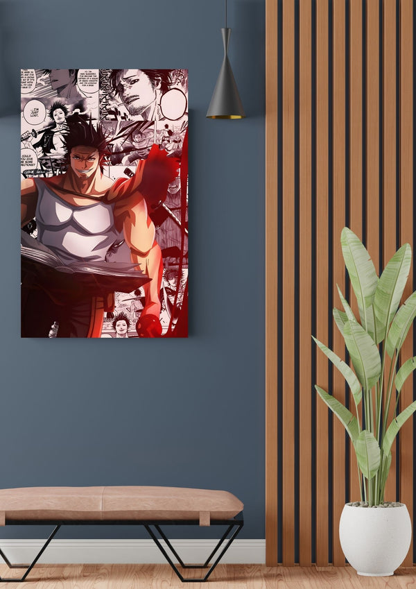 BLACK CLOVER CAPTAIN YAMI POSTER 04