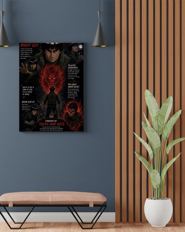 MIGHT GUY POSTER 04