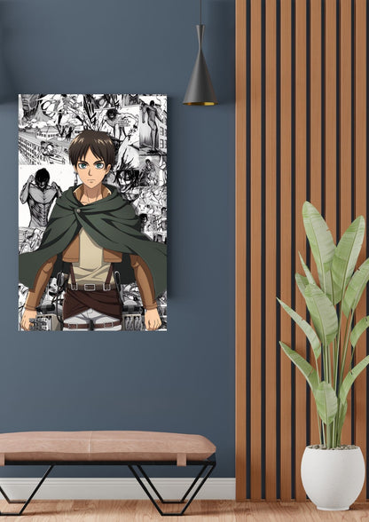 ATTACK ON TITAN EREN YEAGER POSTER 11