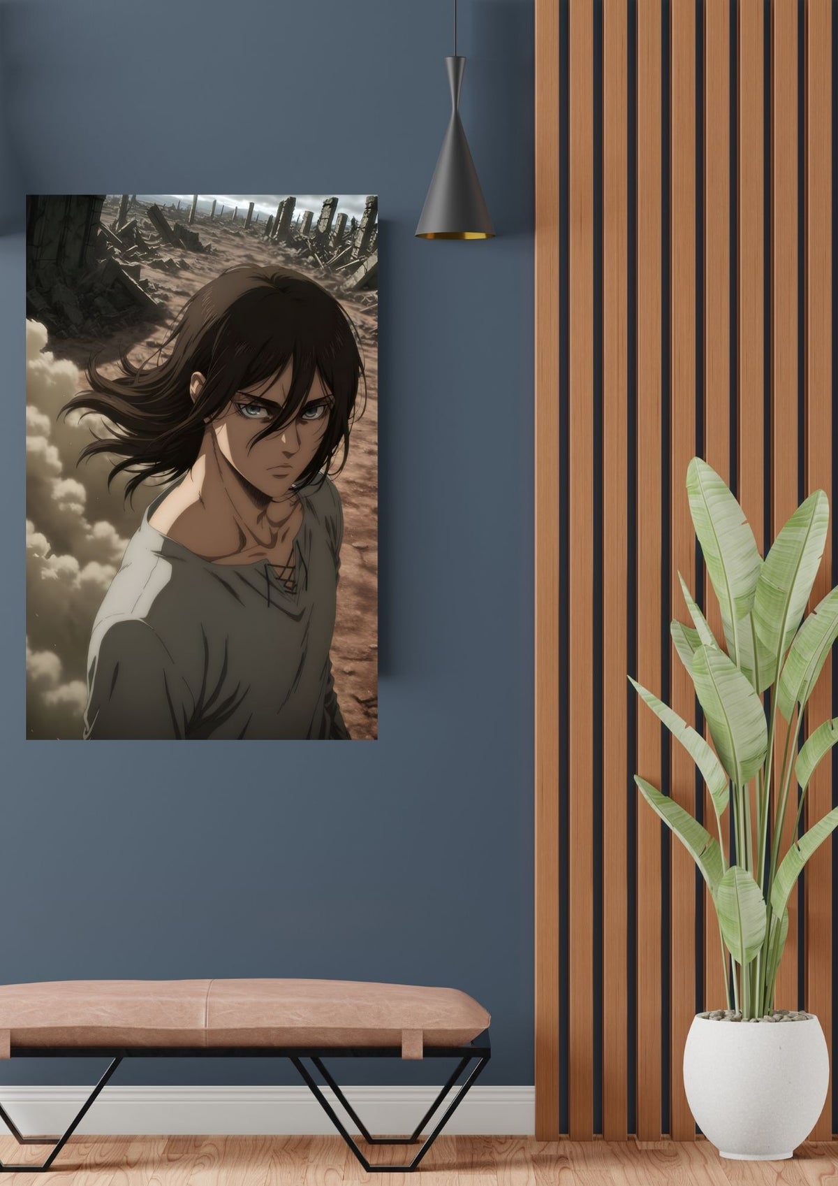 ATTACK ON TITAN EREN YEAGER POSTER 01