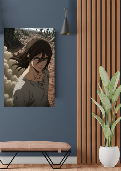 ATTACK ON TITAN EREN YEAGER POSTER 01