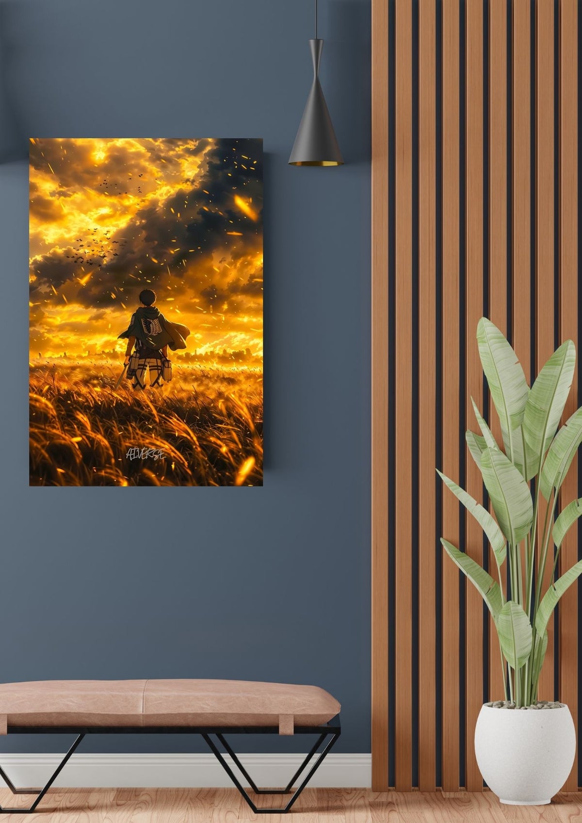 ATTACK ON TITAN EREN YEAGER POSTER 05