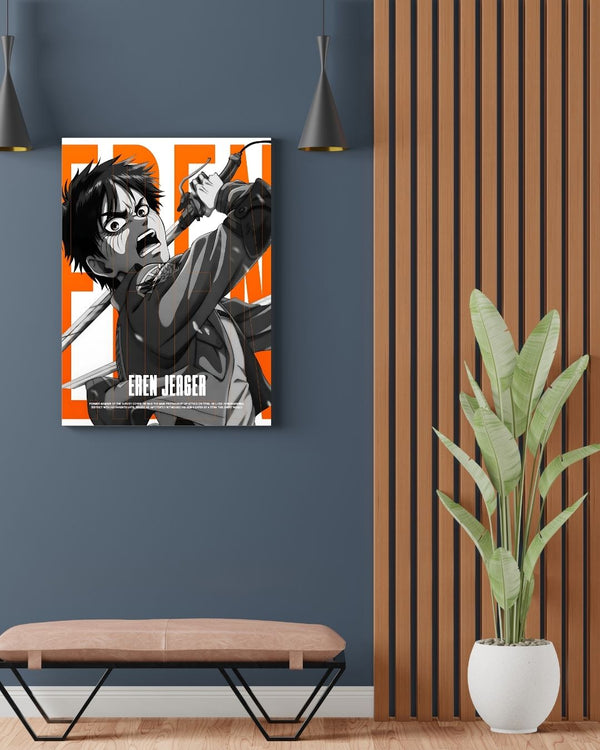 ATTACK ON TITAN EREN YEAGER POSTER 06