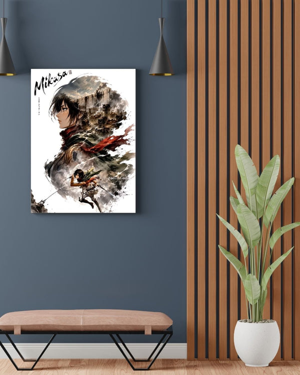 ATTACK ON TITAN MIKASA POSTER 13