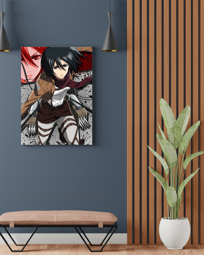 ATTACK ON TITAN MIKASA POSTER 17