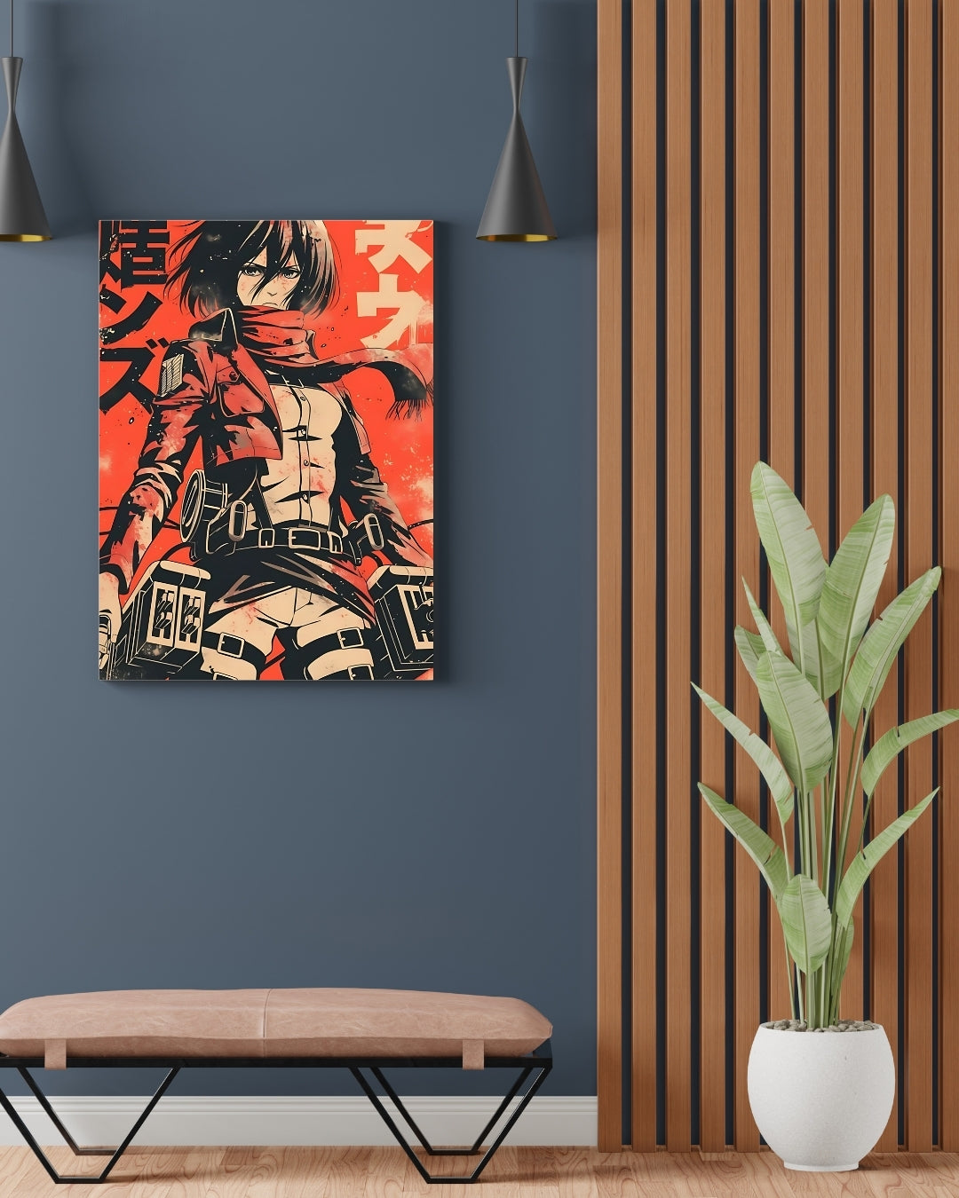 ATTACK ON TITAN MIKASA POSTER 01