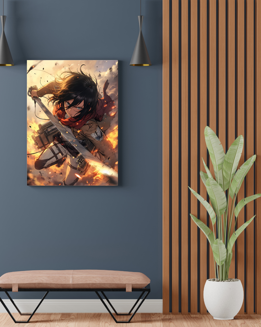 ATTACK ON TITAN MIKASA POSTER 22