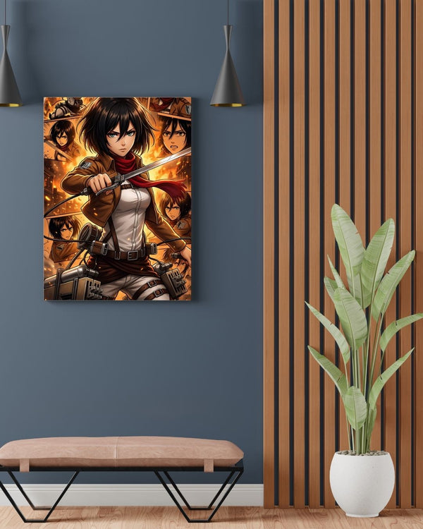 ATTACK ON TITAN MIKASA POSTER 24