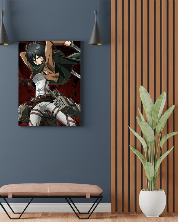 ATTACK ON TITAN MIKASA POSTER 25