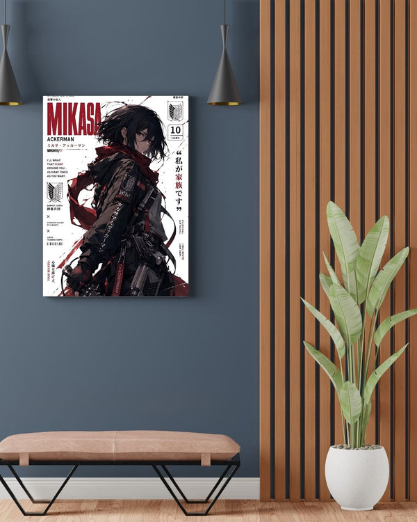 ATTACK ON TITAN MIKASA POSTER 26