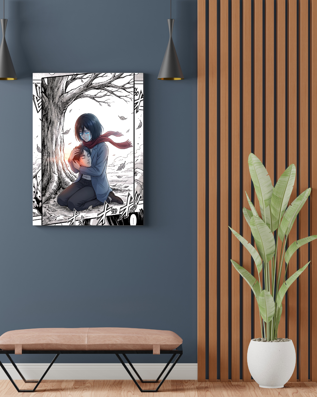 ATTACK ON TITAN MIKASA POSTER 02