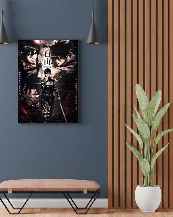 ATTACK ON TITAN MIKASA POSTER 30