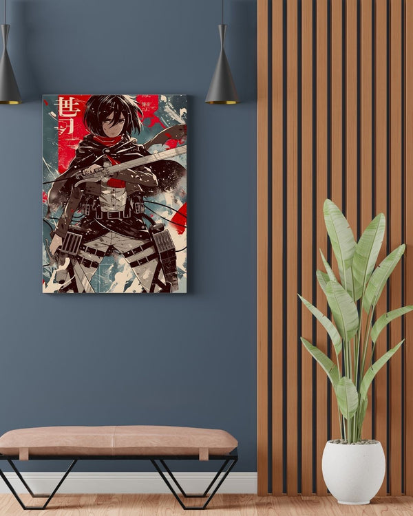 ATTACK ON TITAN MIKASA POSTER 31