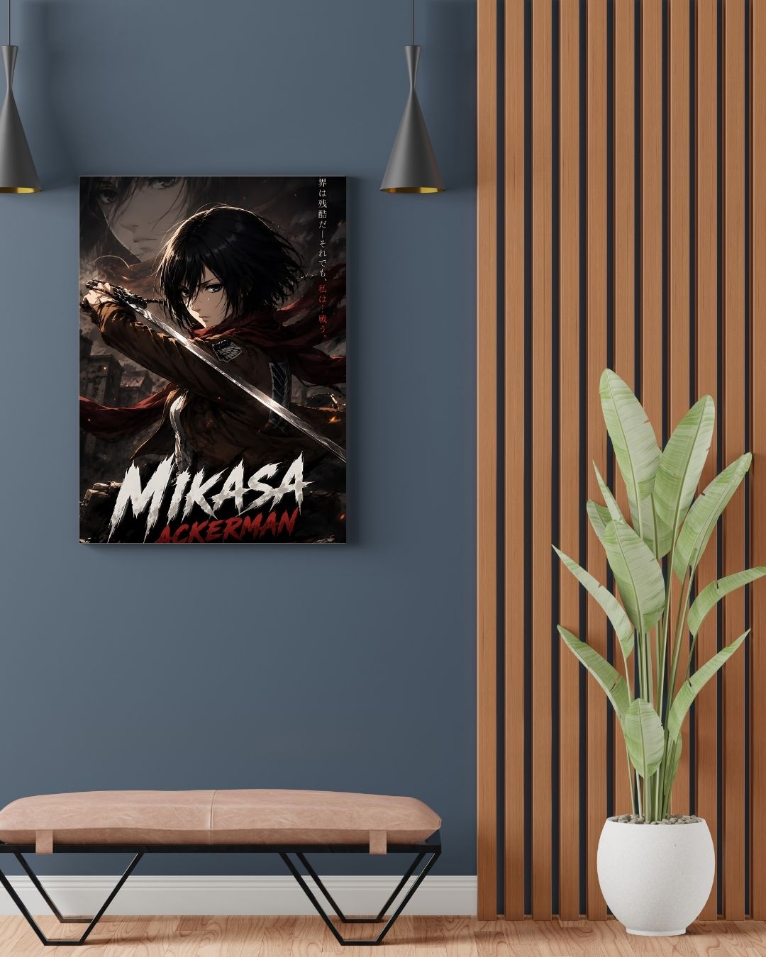 ATTACK ON TITAN MIKASA POSTER 35