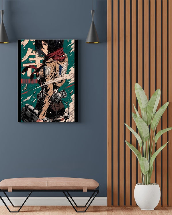 ATTACK ON TITAN MIKASA POSTER 36