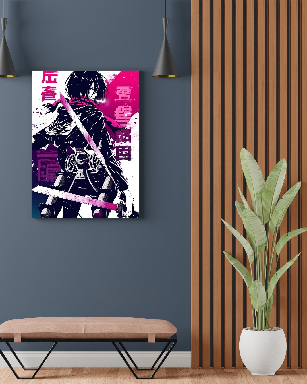 ATTACK ON TITAN MIKASA POSTER 03