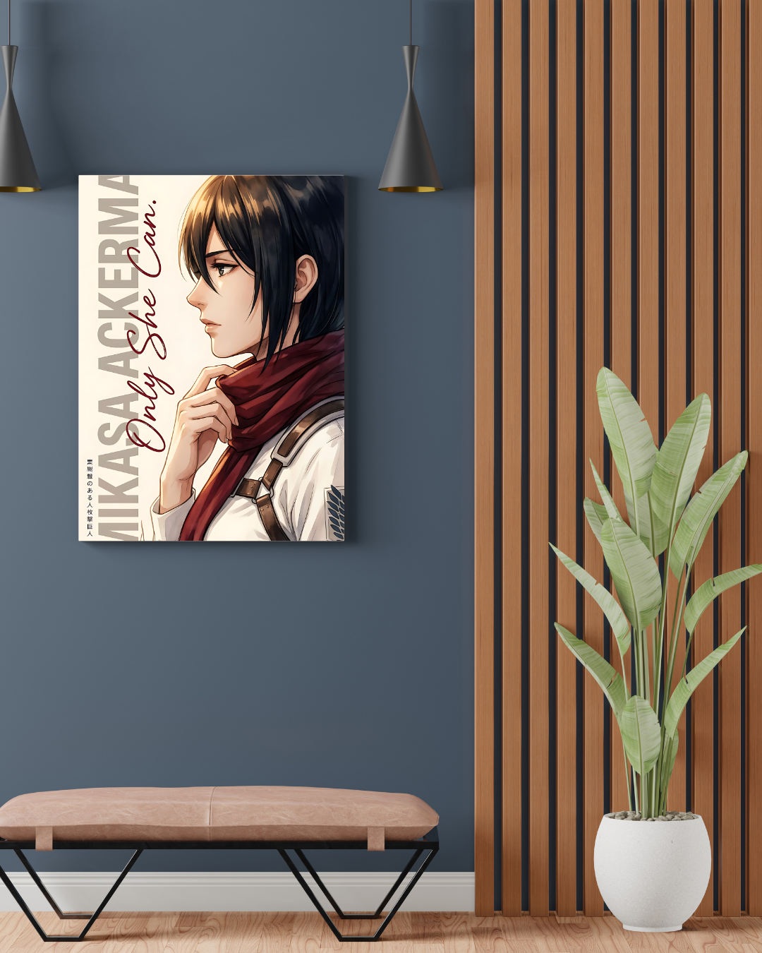 ATTACK ON TITAN MIKASA POSTER 42