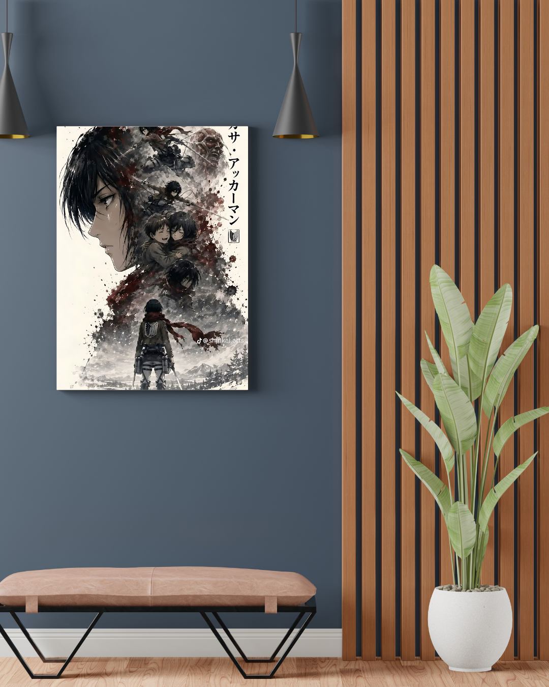 ATTACK ON TITAN MIKASA POSTER 44