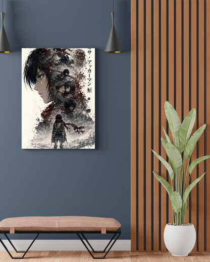 ATTACK ON TITAN MIKASA POSTER 44