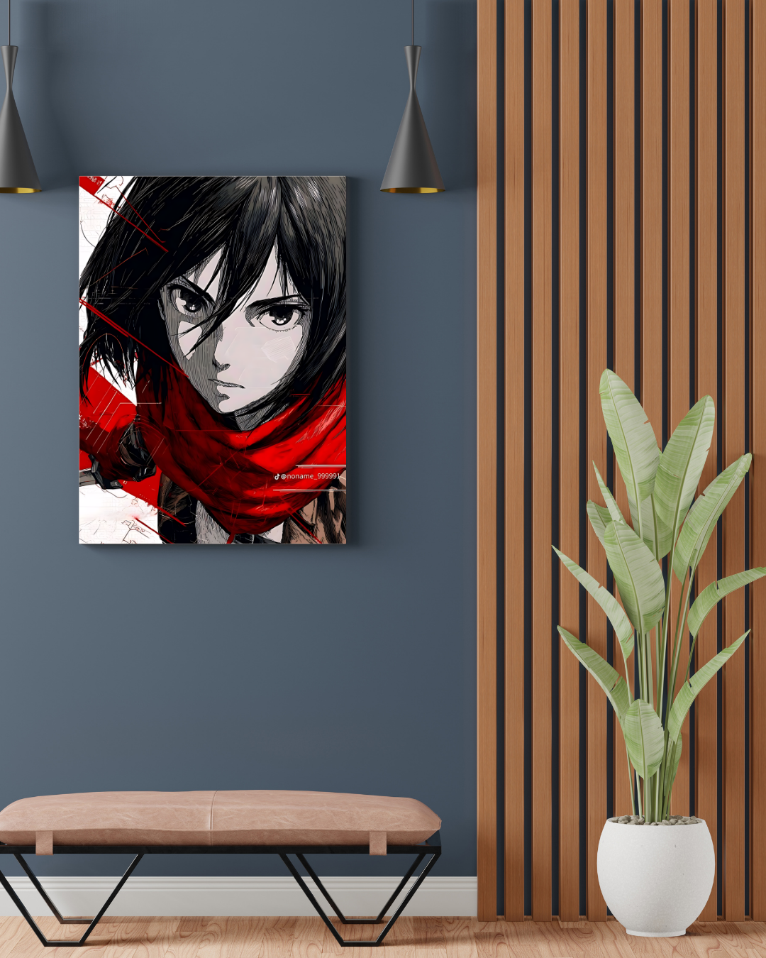 ATTACK ON TITAN MIKASA POSTER 48